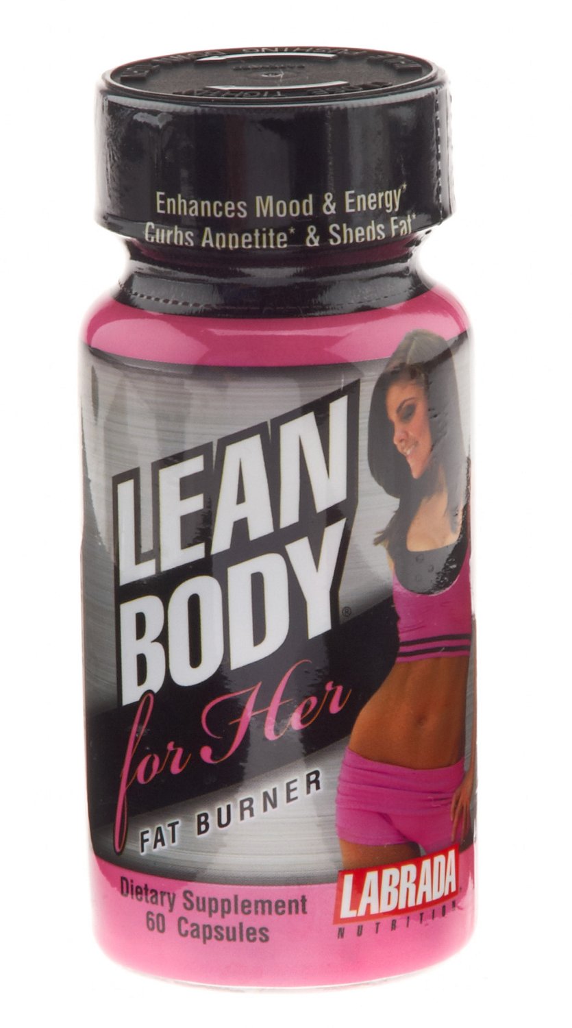 Labrada Lean Body For Her Fat Burner Dietary Supplement 60-Capsules