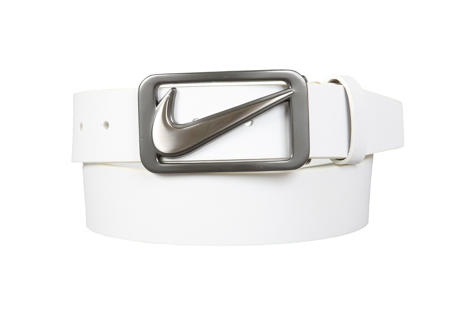 Nike Men's Signature Swoosh Cutout Golf Belt