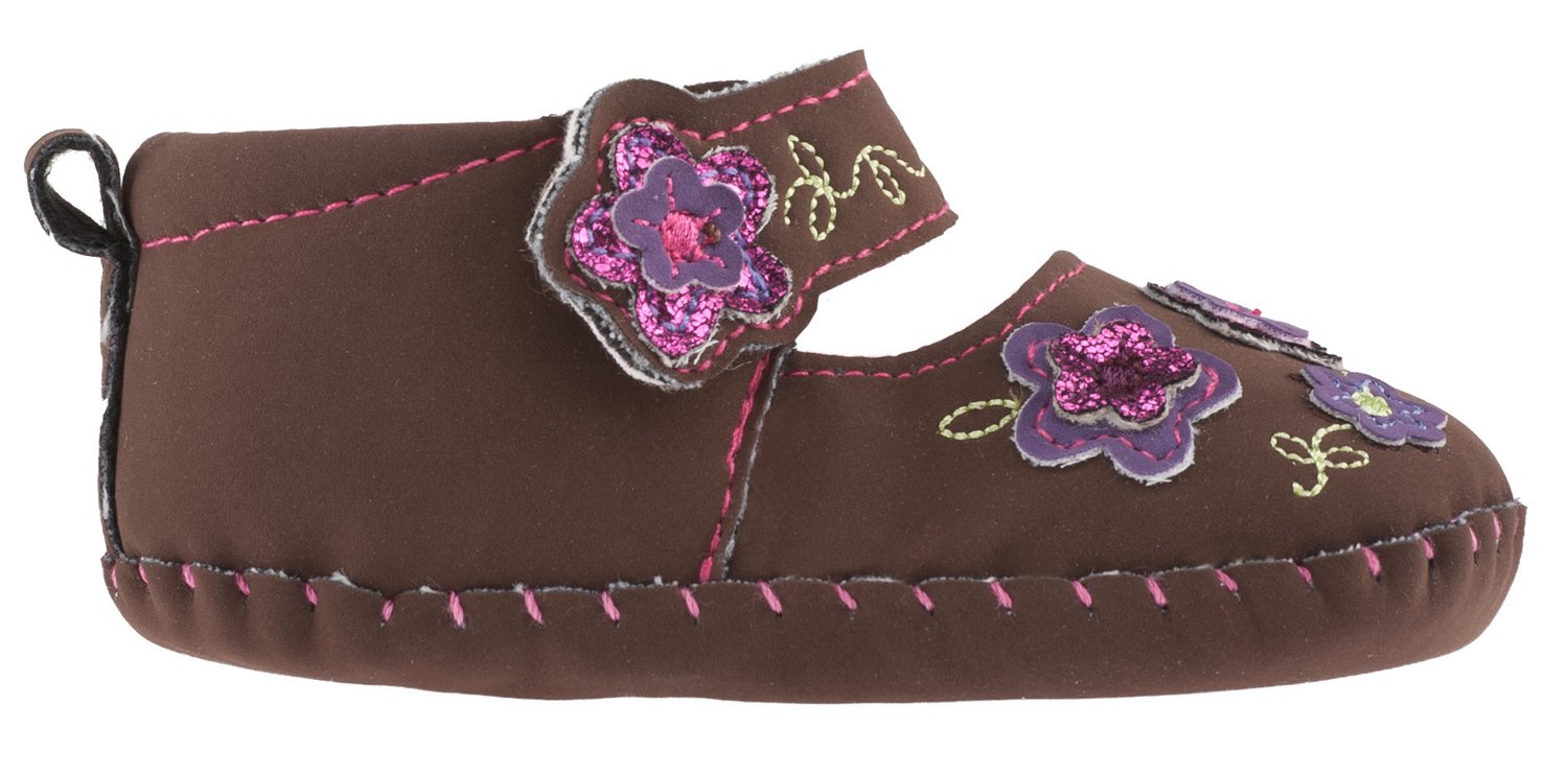 Rising Star Infant Girls' Mary Jane Crib Shoes