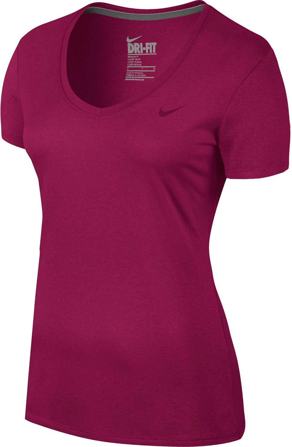 nike v neck women's shirt