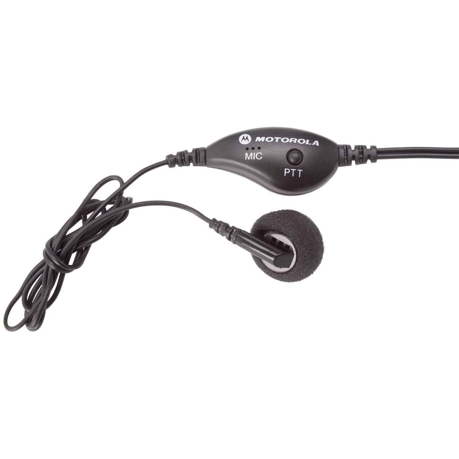 Motorola Earbud with PTT Microphone