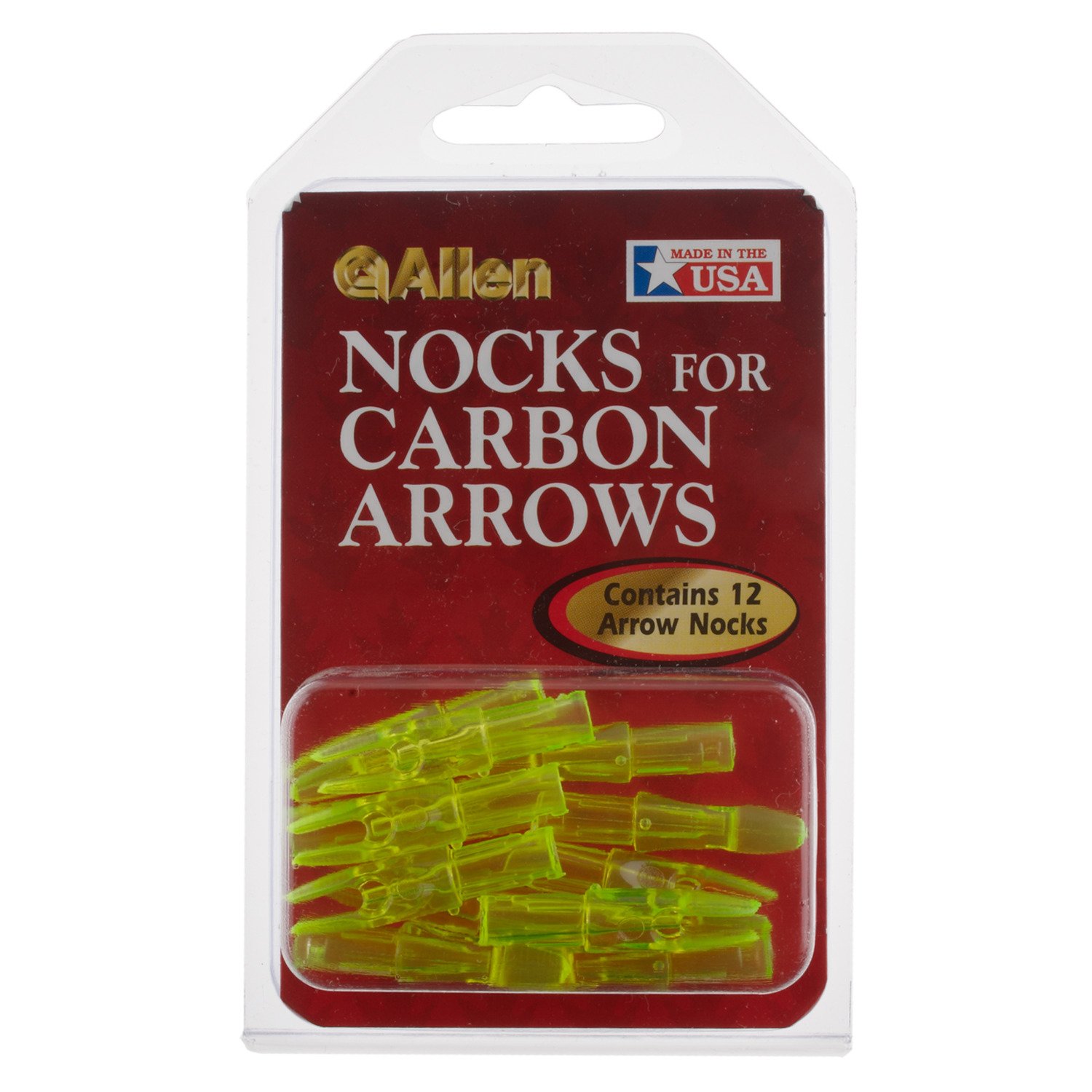 Allen Company Carbon Arrow Nocks 12-Pack