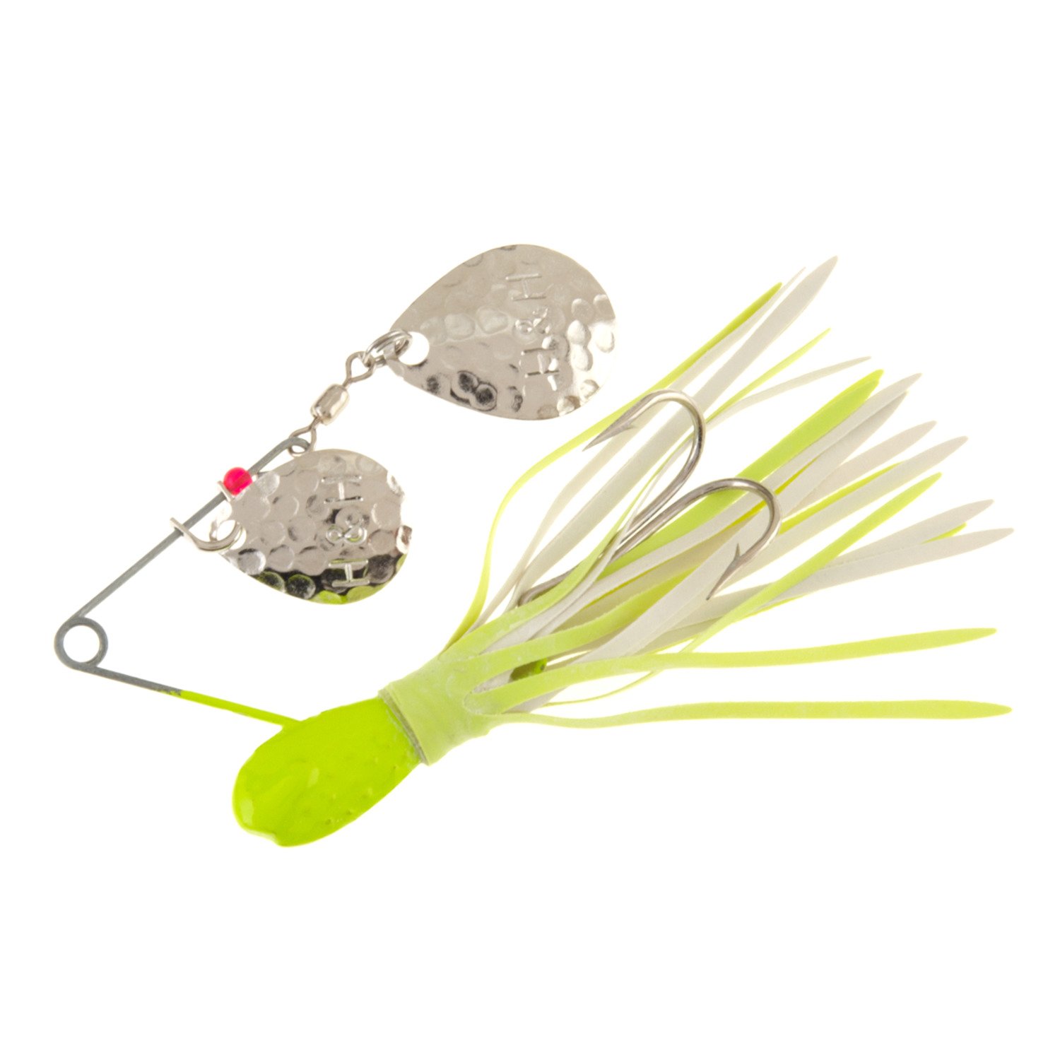 Chartreuse/White