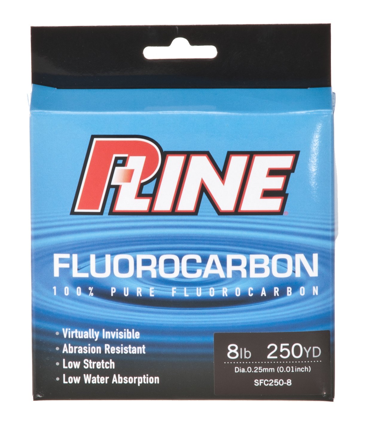 P-Line 8 lb. - 250 yards Fluorocarbon Fishing Line
