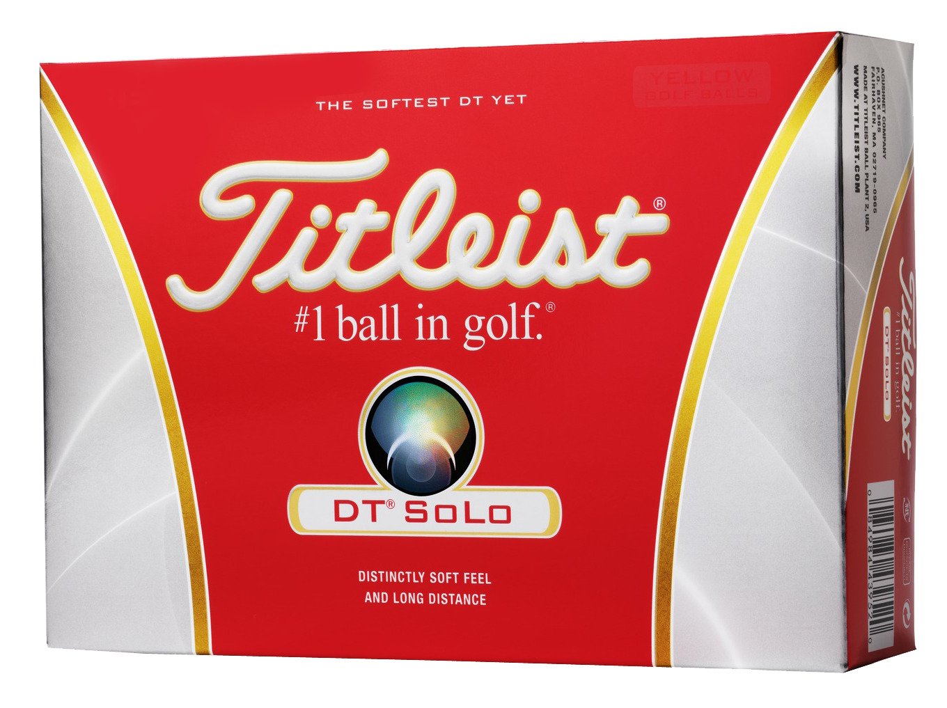 Titleist DT Solo Golf Balls 12-Pack thumbnail
