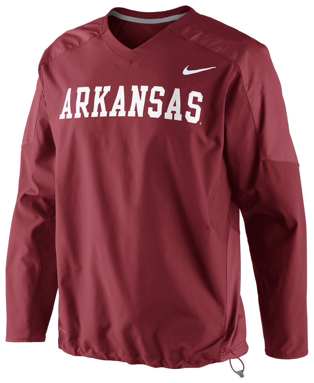Nike Men's University of Arkansas Pullover Wind Jacket