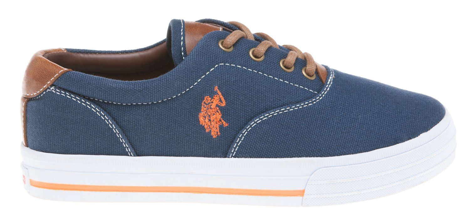 U.S. Polo Boys' Skip In Canvas Athletic Lifestyle Shoes thumbnail