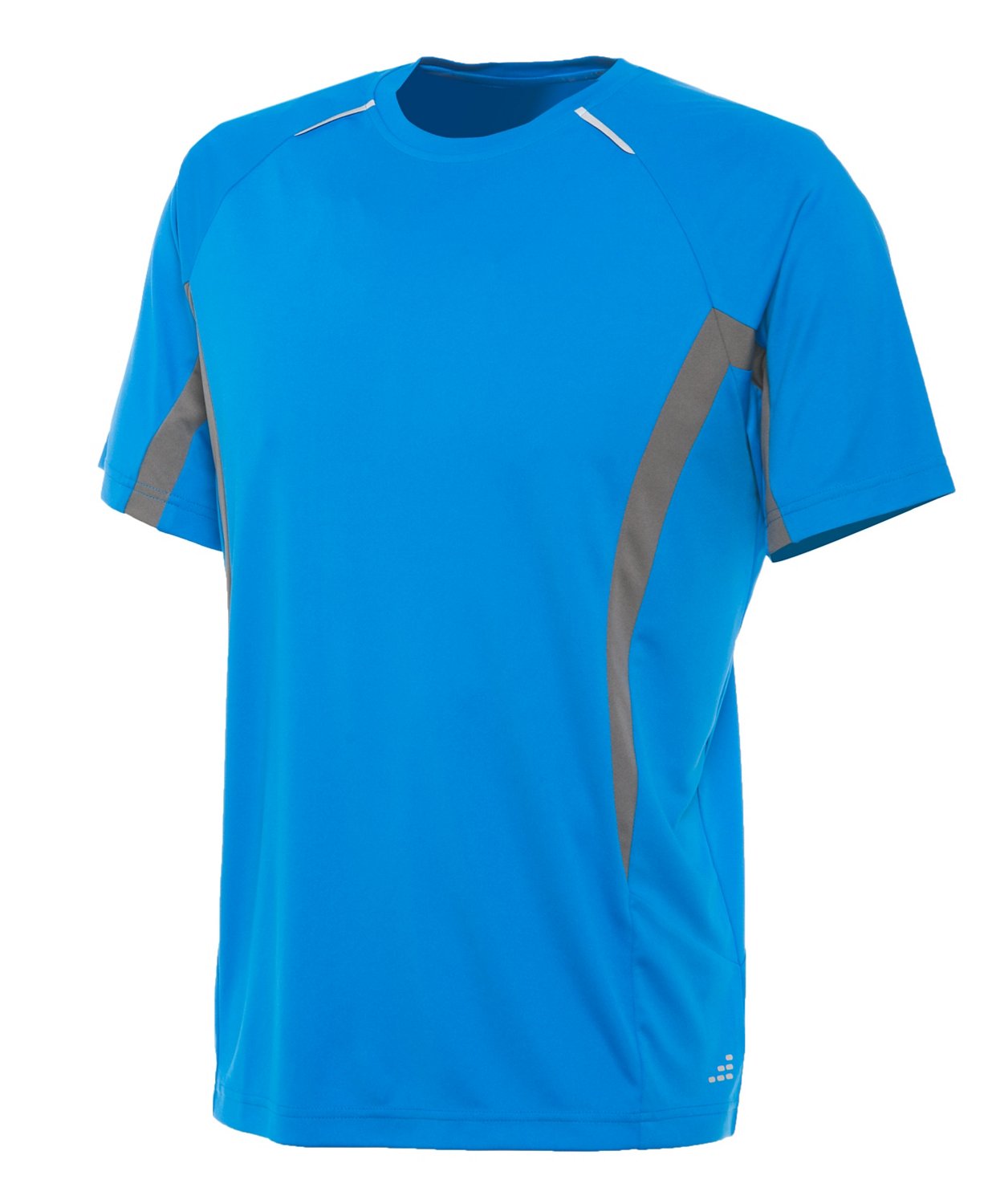 BCG Men's Short Sleeve Pieced Raglan Running Crew T-shirt
