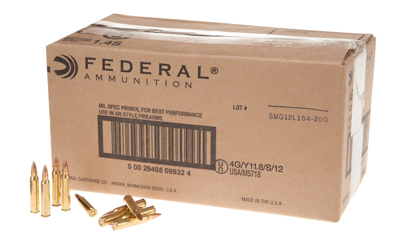 Federal Premium® American Eagle .223 Remington 55-Grain Centerfire Ammunition