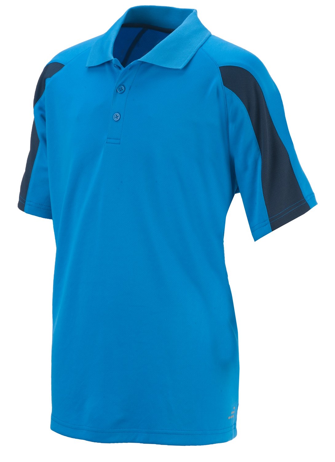 BCG Boys' Short Sleeve Shoulder Pieced Raglan Tennis Polo Shirt