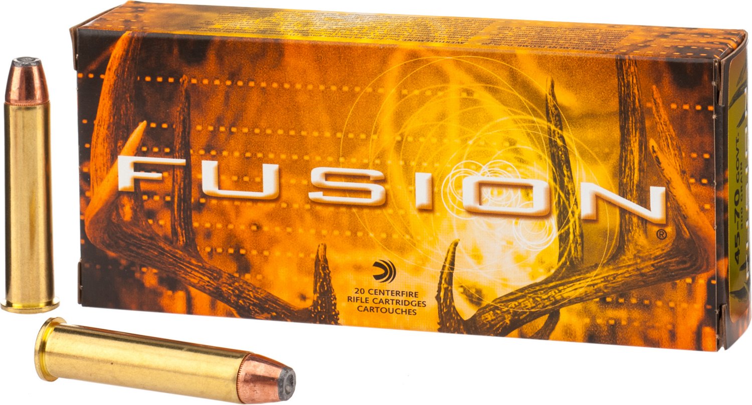 Federal® Fusion .45-70 Government 300-Grain Centerfire Rifle Ammunition