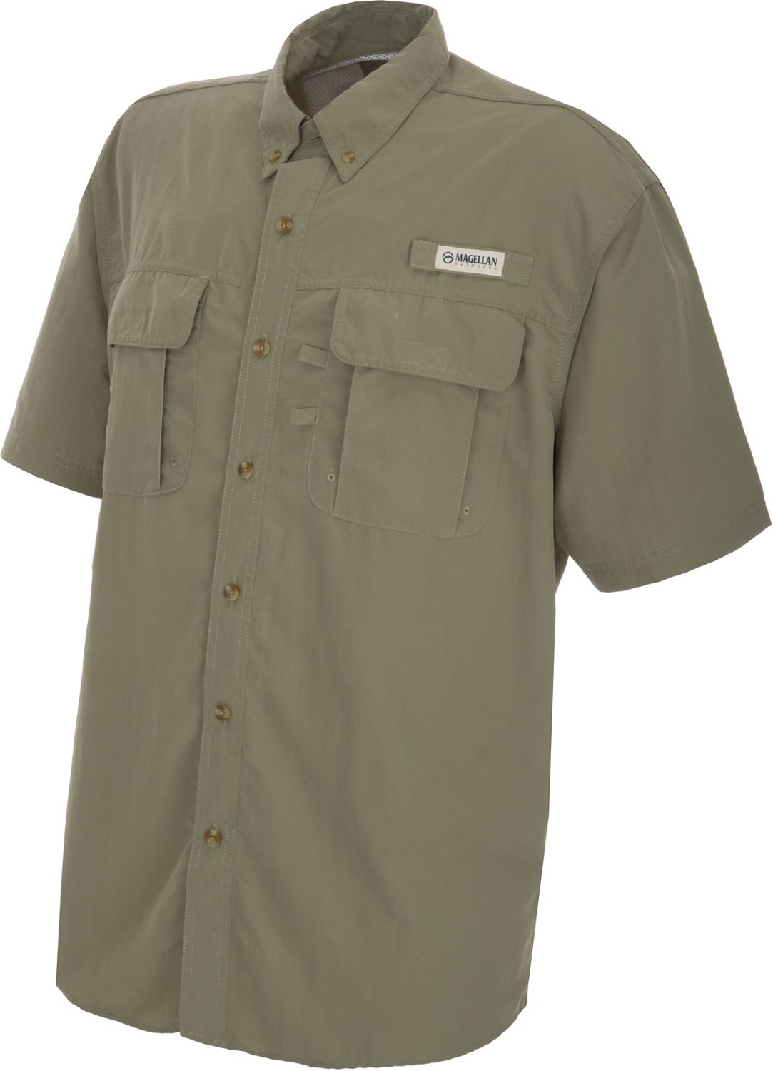Magellan Outdoors Men's FishGear Laguna Madre Short Sleeve Fishing Shirt