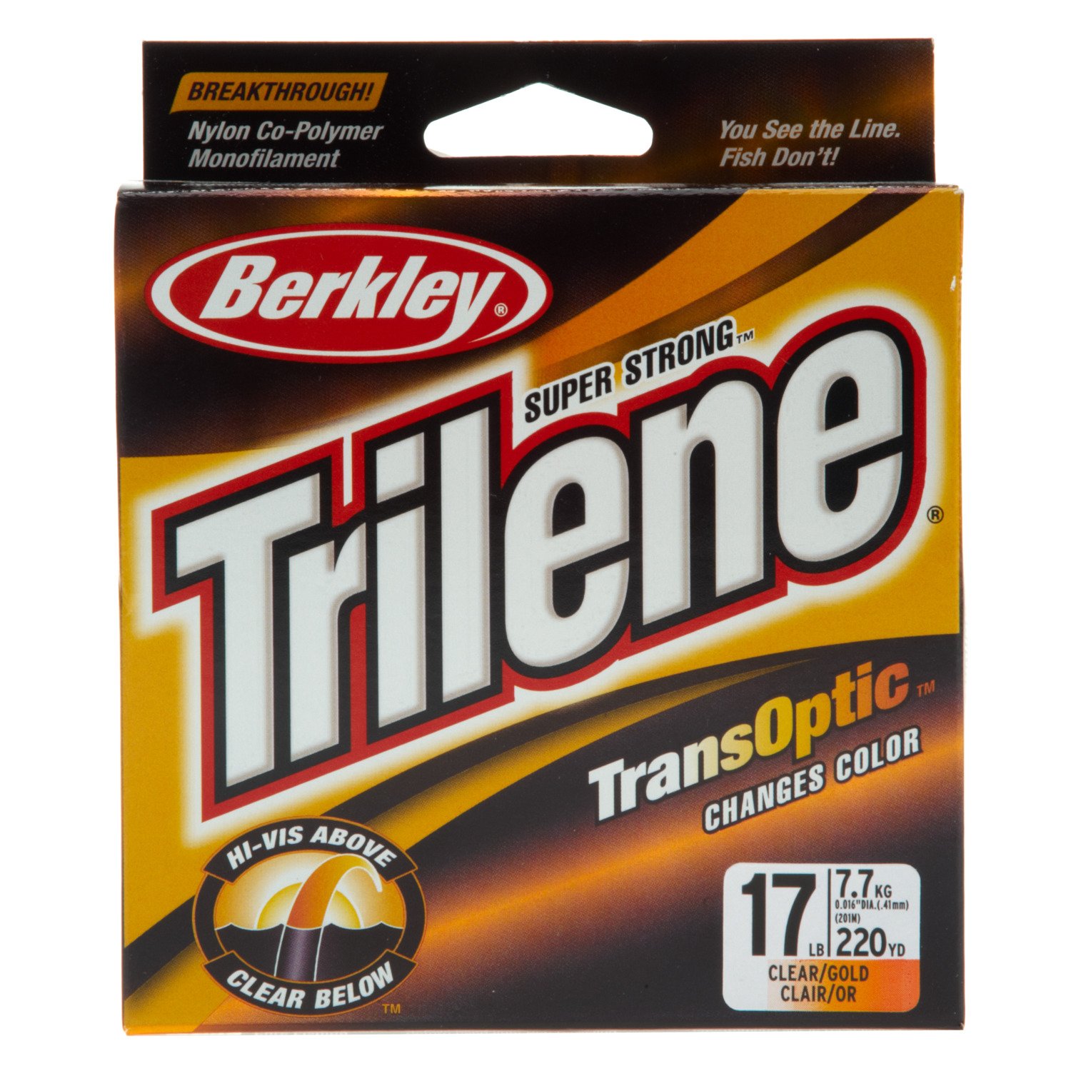 Berkley® Trilene® Super Strong™ TransOptic™ 17 lb. - 220 yards Monofilament Fishing Line