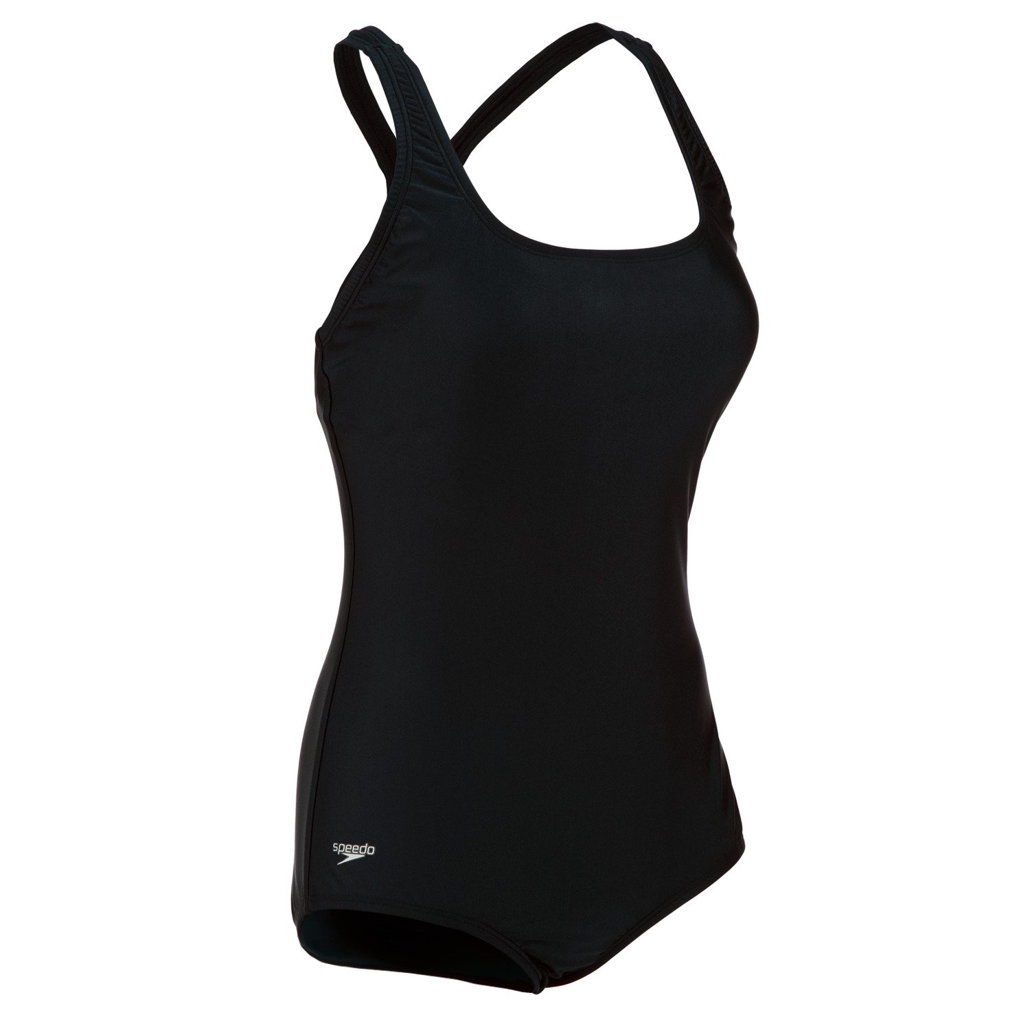 Speedo Women's Solid Ultraback Conservative Swimsuit thumbnail