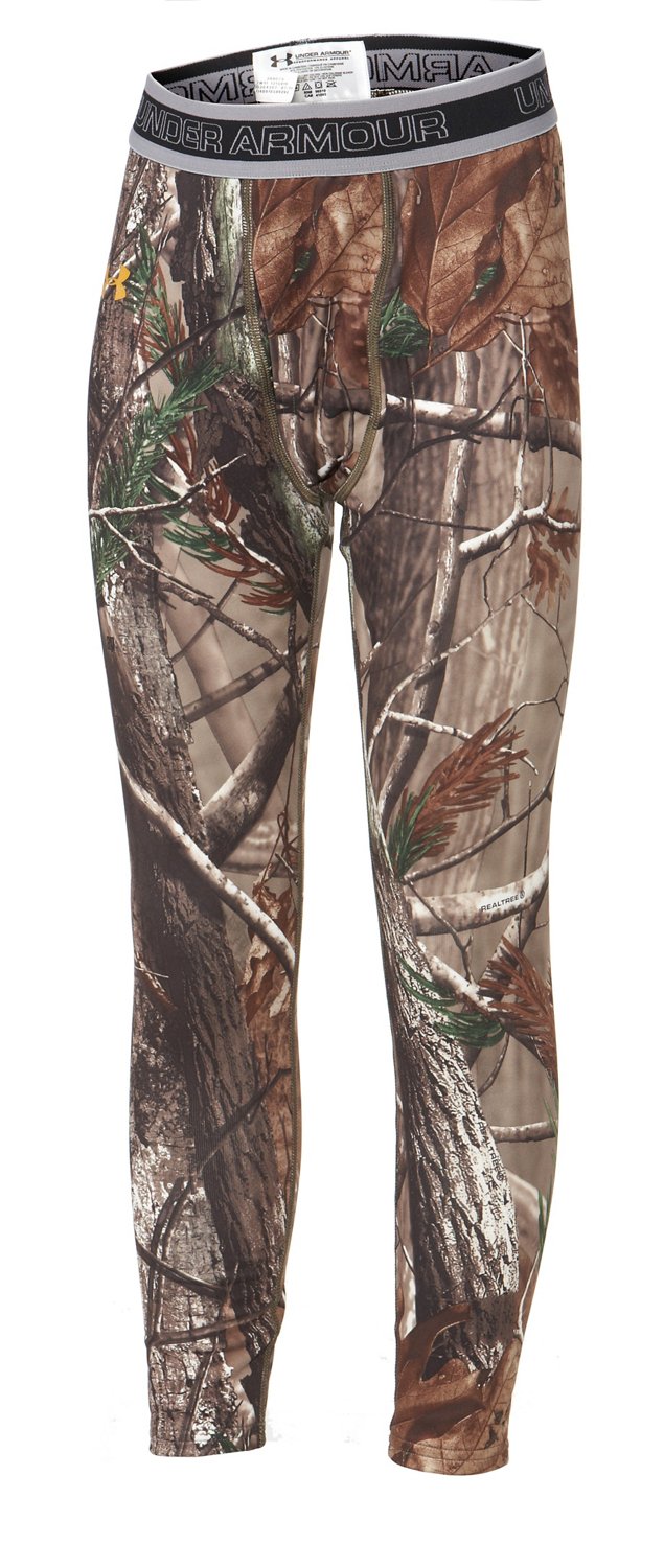 Under Armour® Boys' ColdGear® Evo Realtree AP Camo Legging