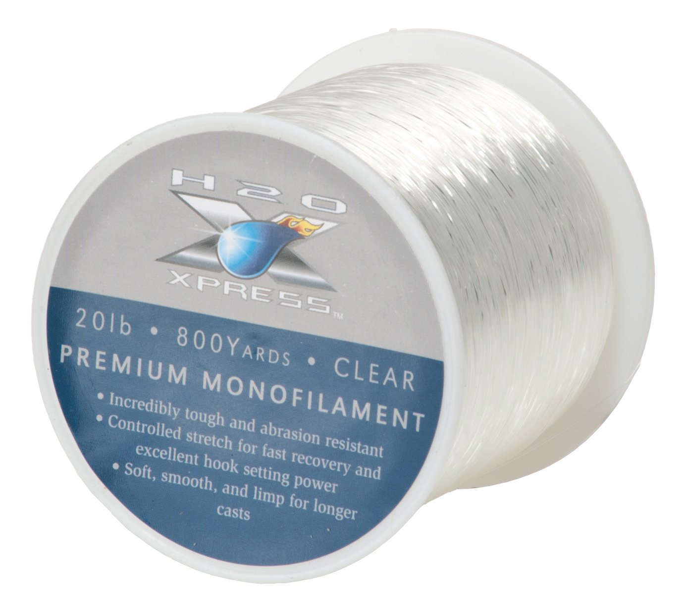 H2O XPRESS™ 20 lb. - 800 yds. Premium Monofilament Fishing Line