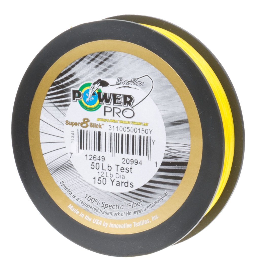 PowerPro Super 8 Slick 50 lb. - 150 yards Braided Fishing Line