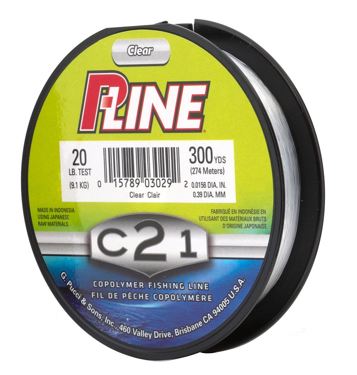 P-Line C21 20 lb. - 300 yards Copolymer Fishing Line