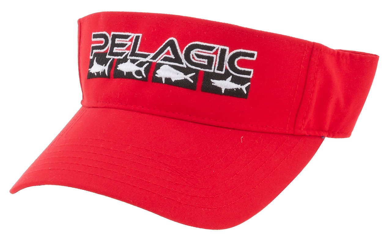 Pelagic Men's Fish Flag Visor