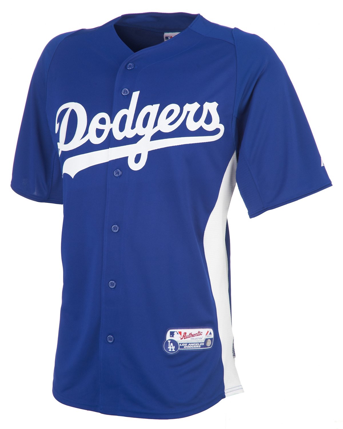 Majestic Adults' Los Angeles Dodgers Cool Base Batting Practice Jersey thumbnail
