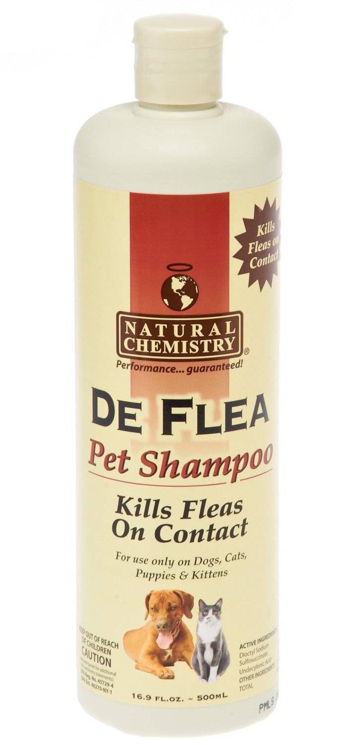 Natural Chemistry De Flea Pet Shampoo