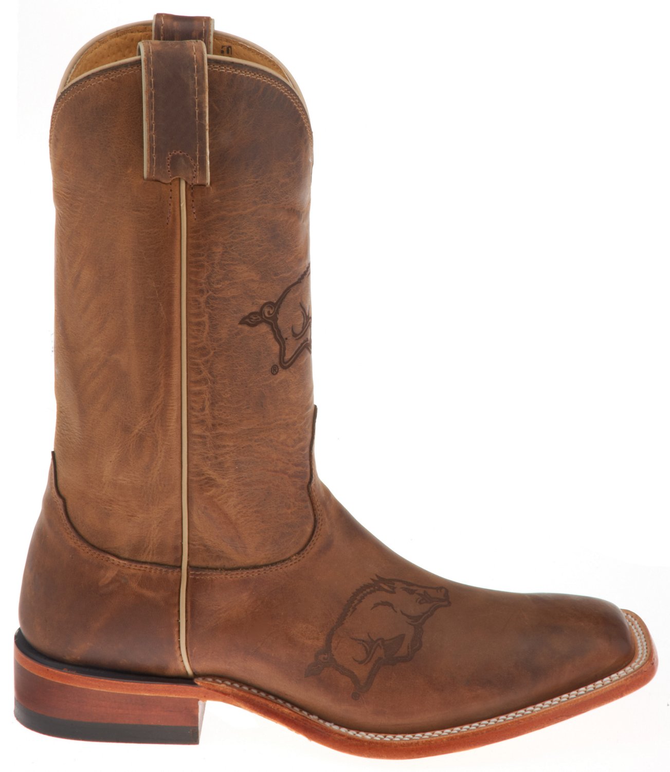 Nocona Men's University of Arkansas Branded Western Boots
