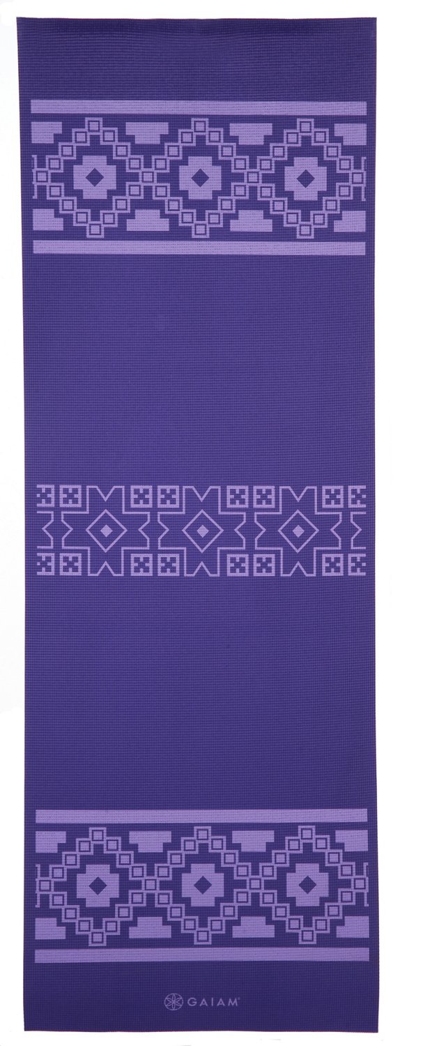 Gaiam Taos Premium Alignment Yoga Mat