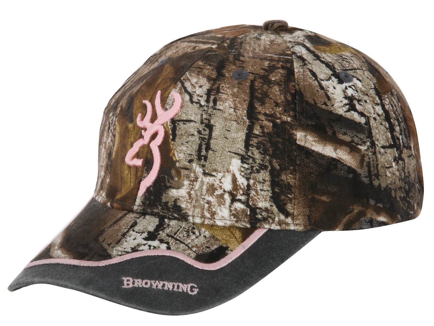 Browning Women's 3-D Pink Buckmark Cap