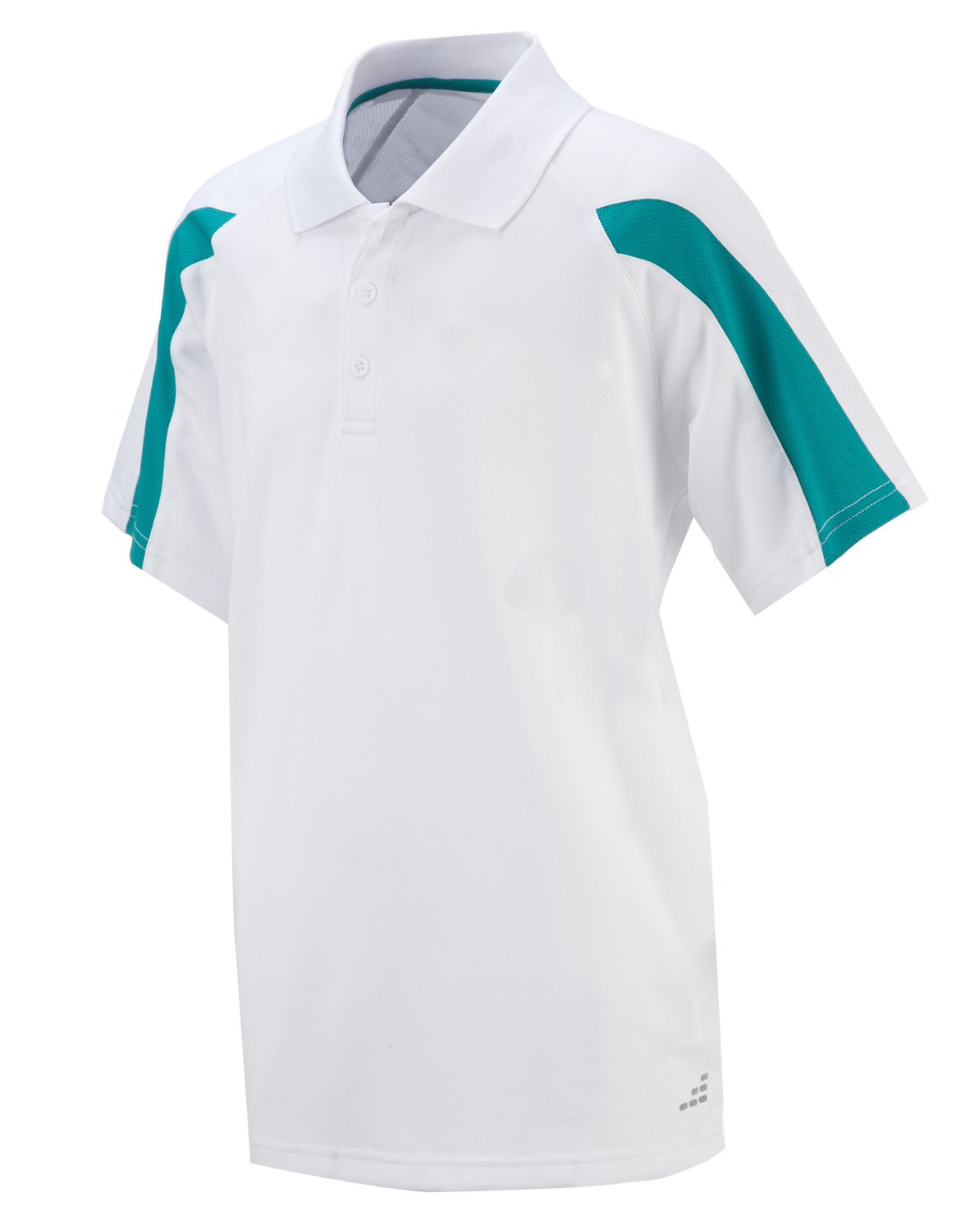 BCG Boys' Short Sleeve Shoulder Pieced Raglan Tennis Polo Shirt