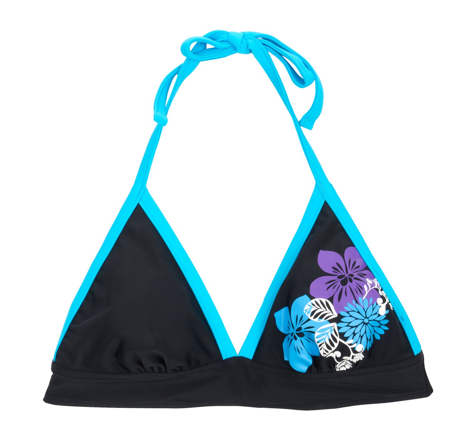 Magellan Outdoors Women's Floral Parade Reversible Halter Swim Top