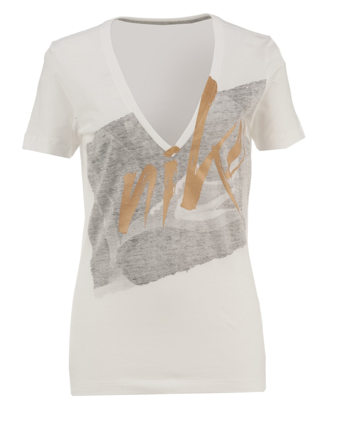 Nike Women's Script Photo V-neck T-shirt