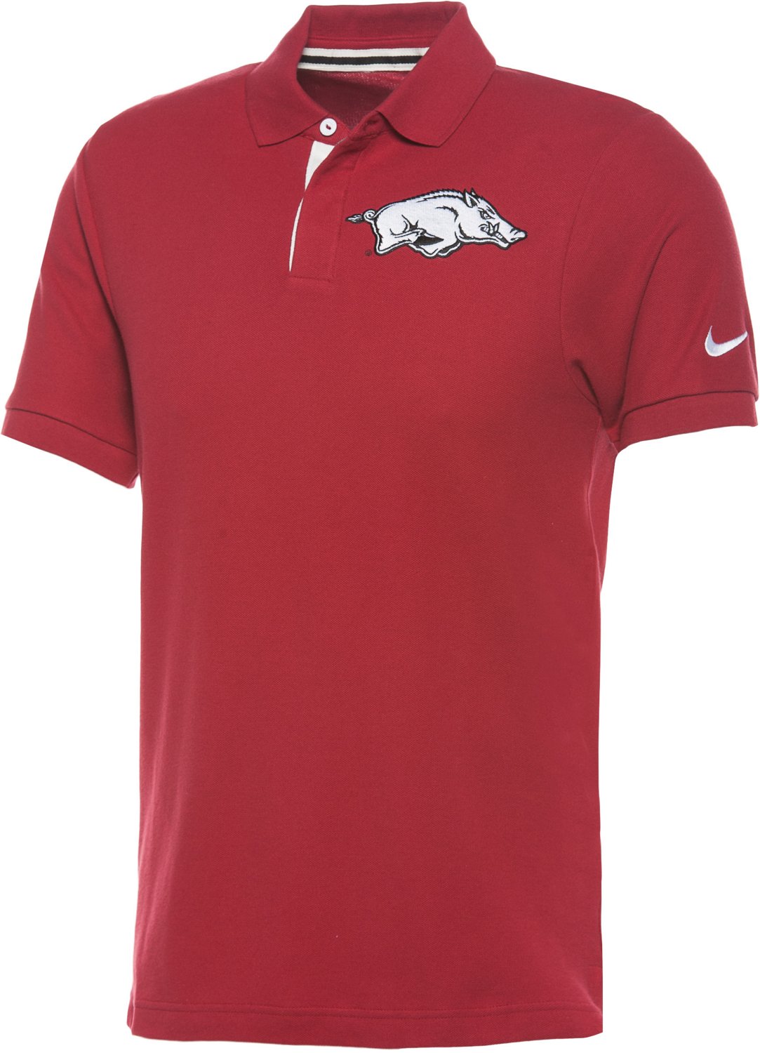 Nike Men's University of Arkansas Cotton Piqué Polo
