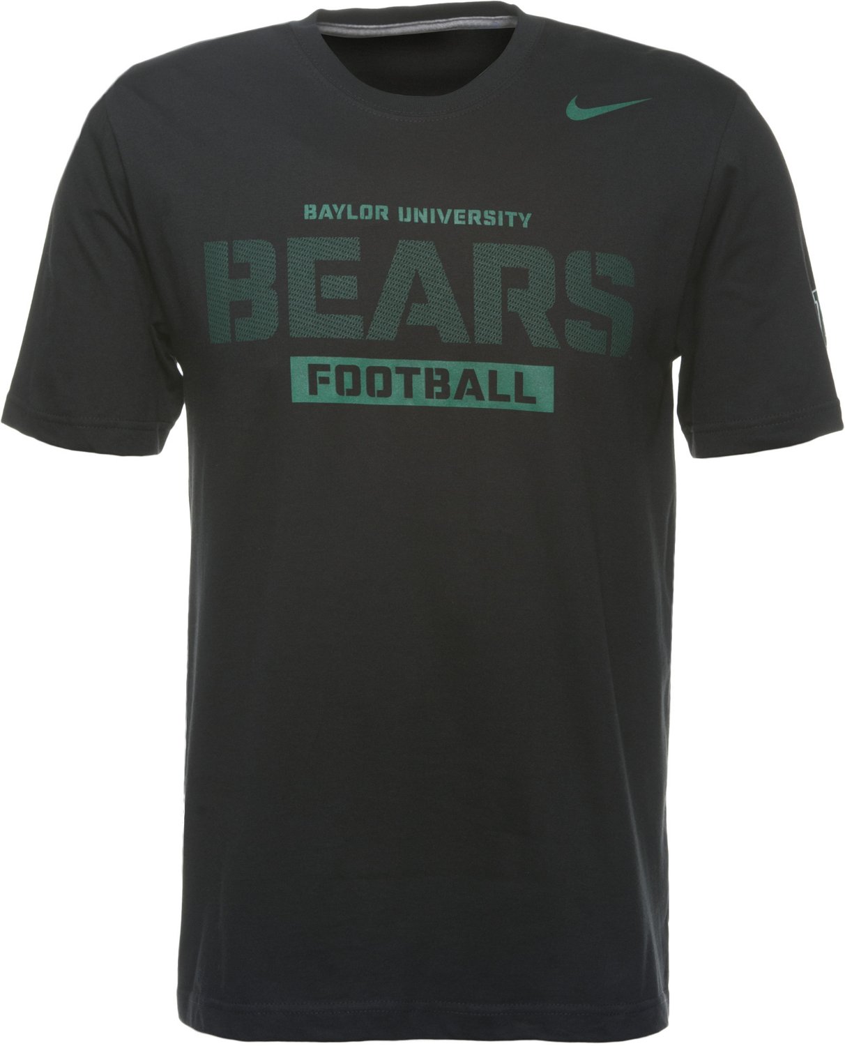 Nike Men's Baylor University Practice Team Issue Short Sleeve T-shirt
