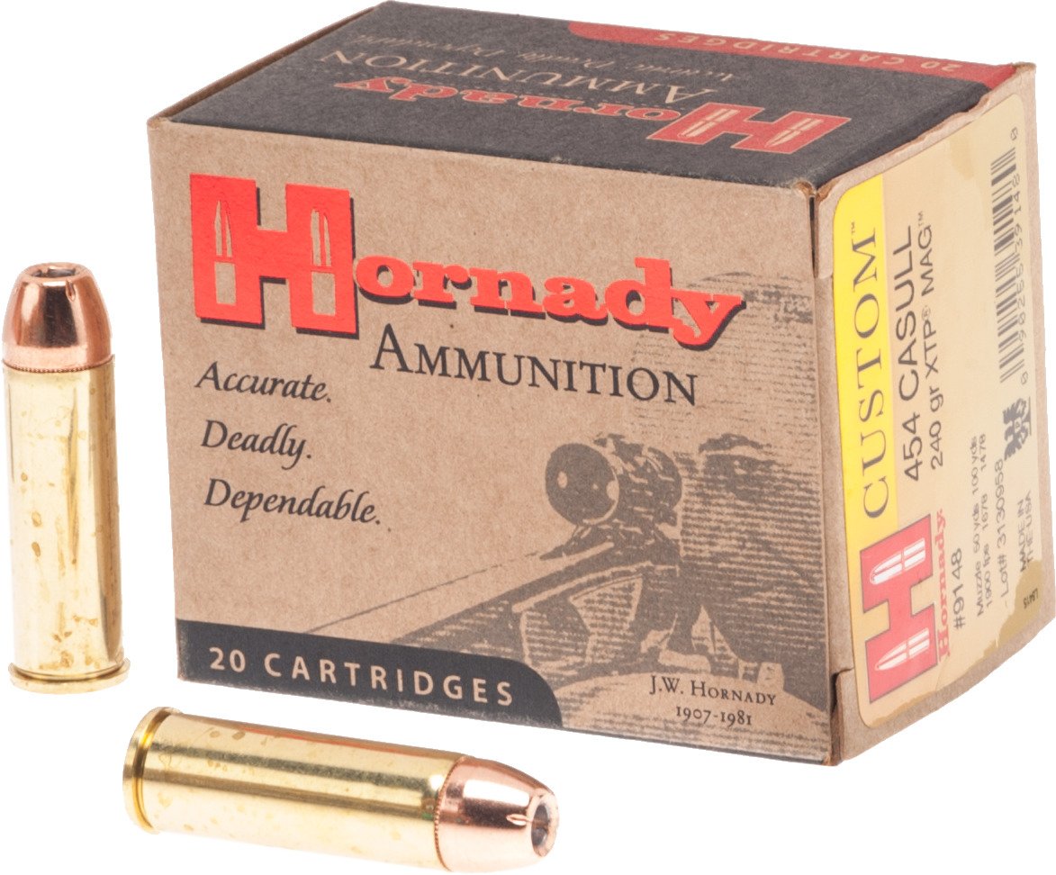 Hornady XTP® Mag .454 Casull 240-Grain Handgun Ammunition