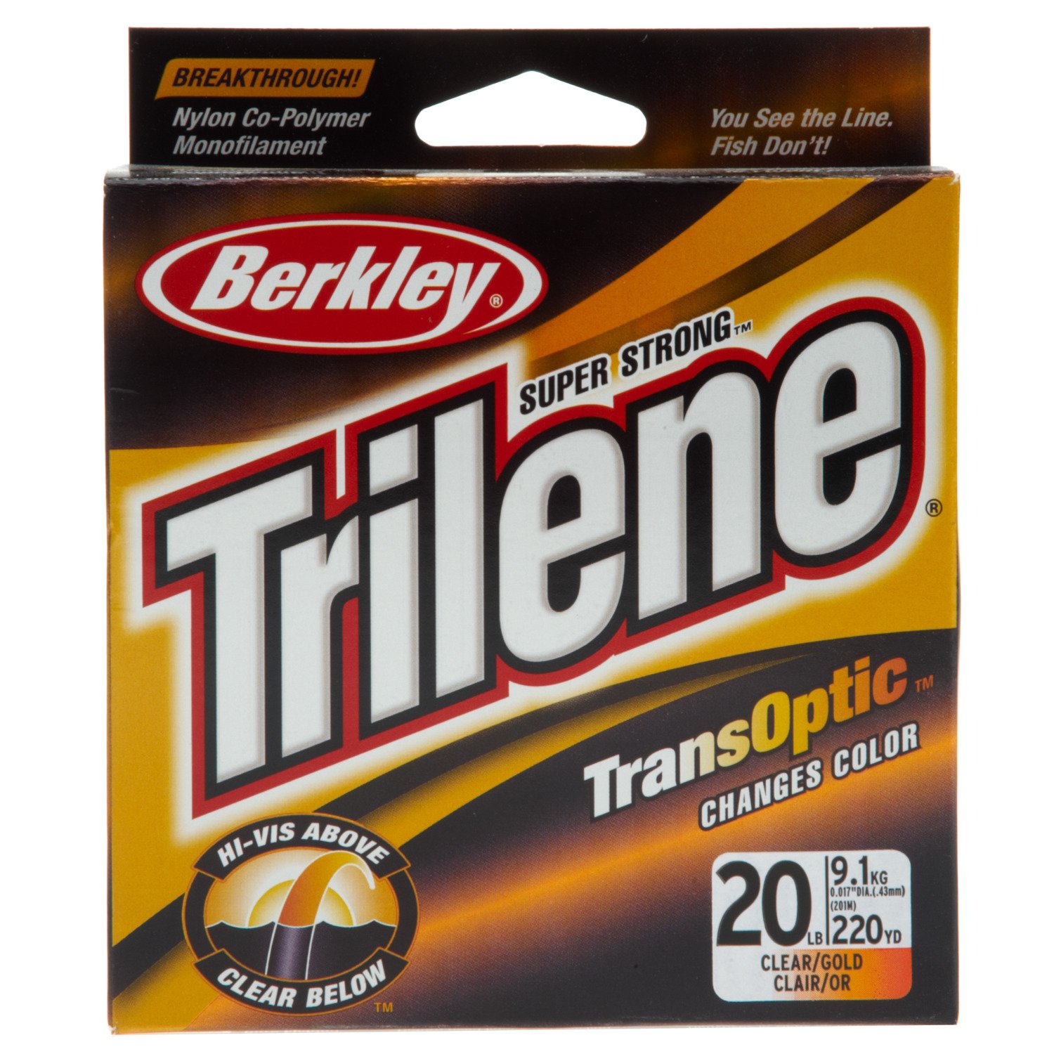 Berkley® Trilene® Super Strong™ TransOptic™ 20 lb. - 220 yards Monofilament Fishing Line