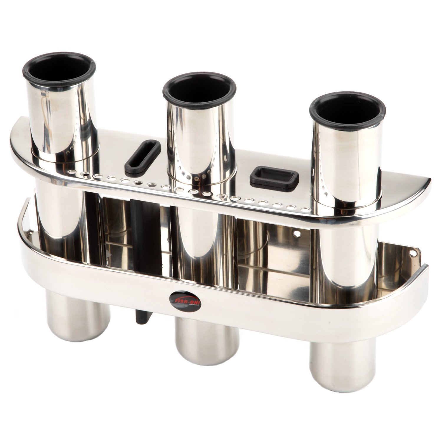 Fish-On! Stainless-Steel Triple Rod Holder thumbnail