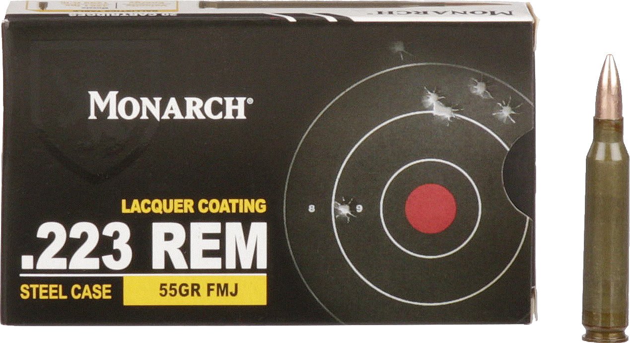 Monarch™ FMJ .223 Remington 55-Grain Ammunition