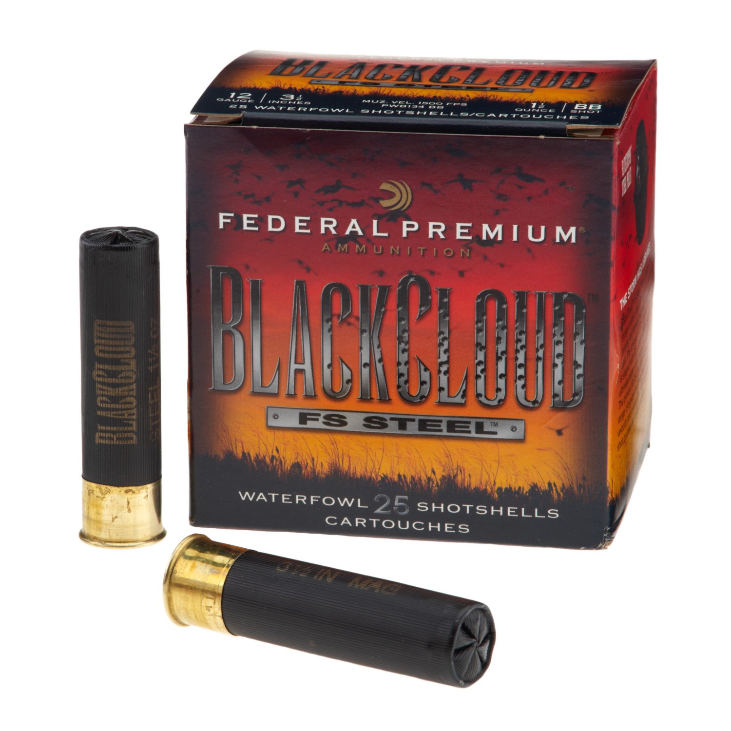 Federal Premium® Black Cloud® FS Steel® 12 Gauge Shotshells