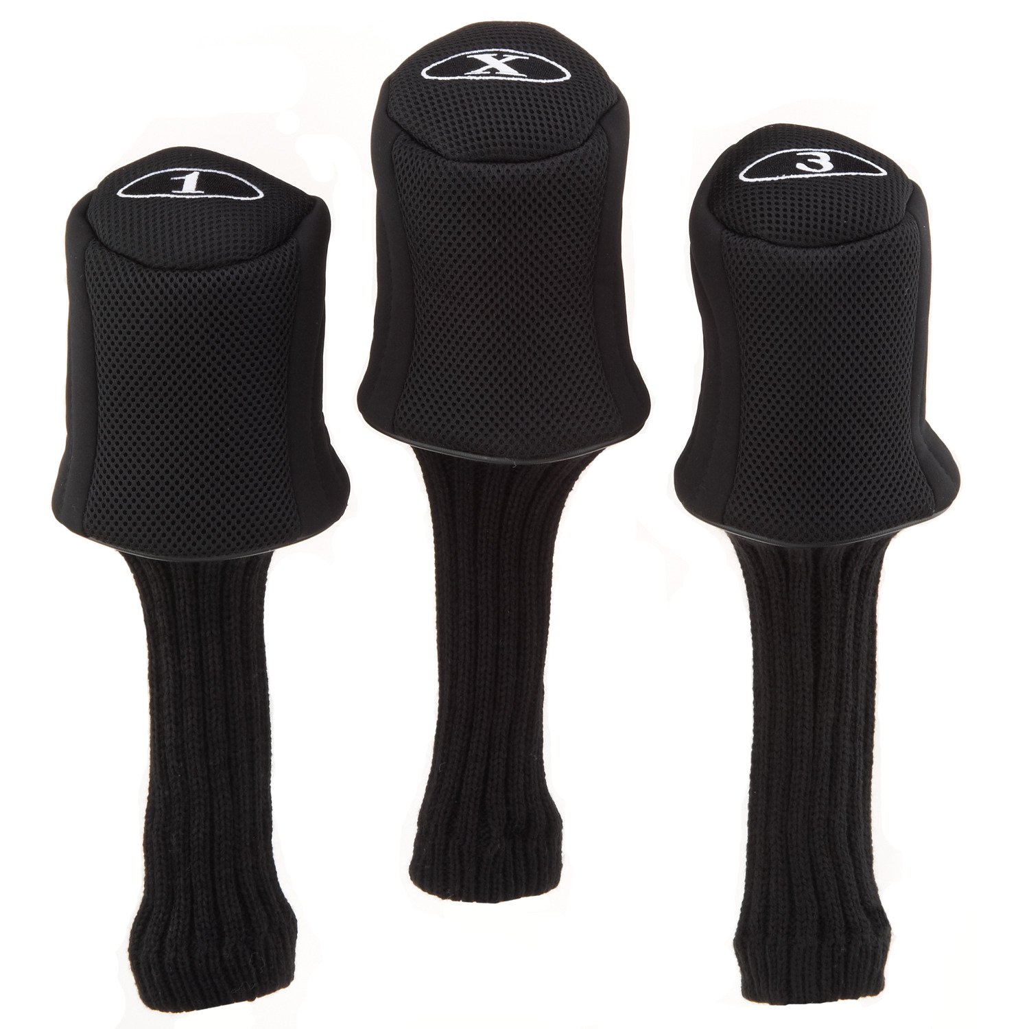 Golfmate® Deluxe Longneck Headcovers 3-Pack