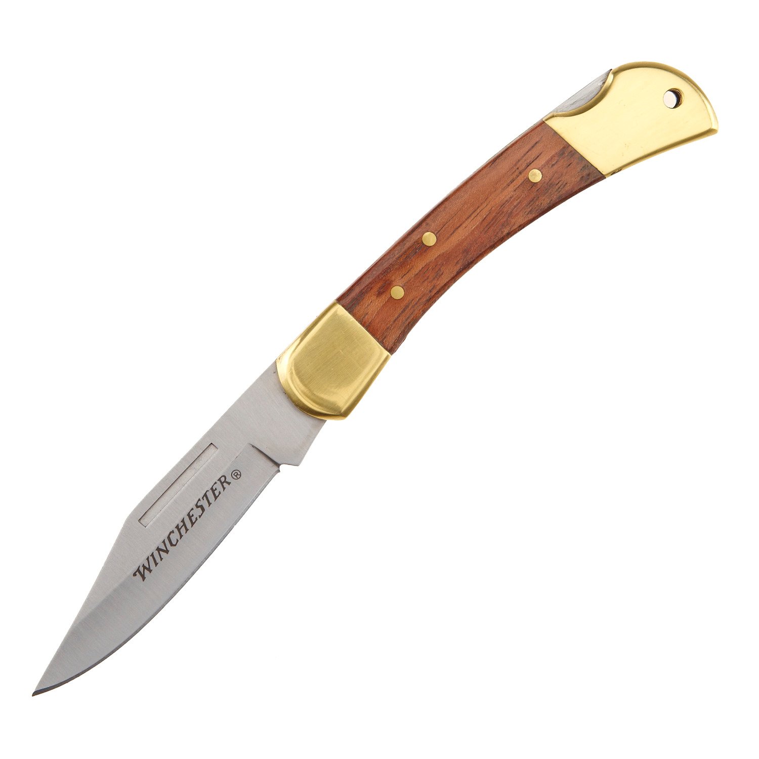 Winchester Brass Folding Outdoor Knife