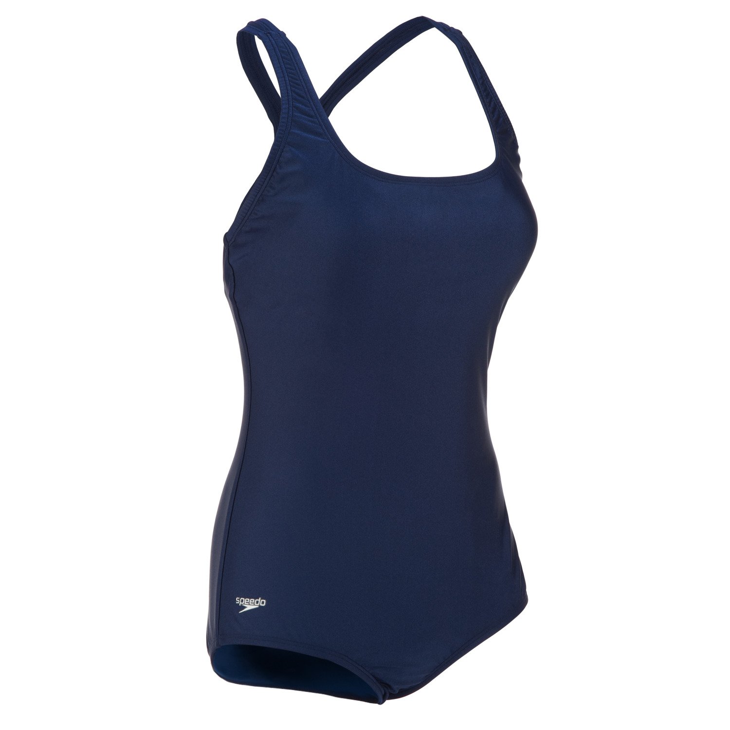 Speedo Women's Solid Ultraback Conservative Swimsuit thumbnail