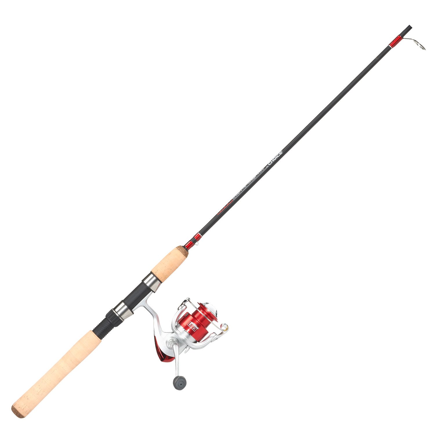 Tournament Choice® Lava 7' Freshwater/Saltwater Spinning Rod and Reel Combo thumbnail