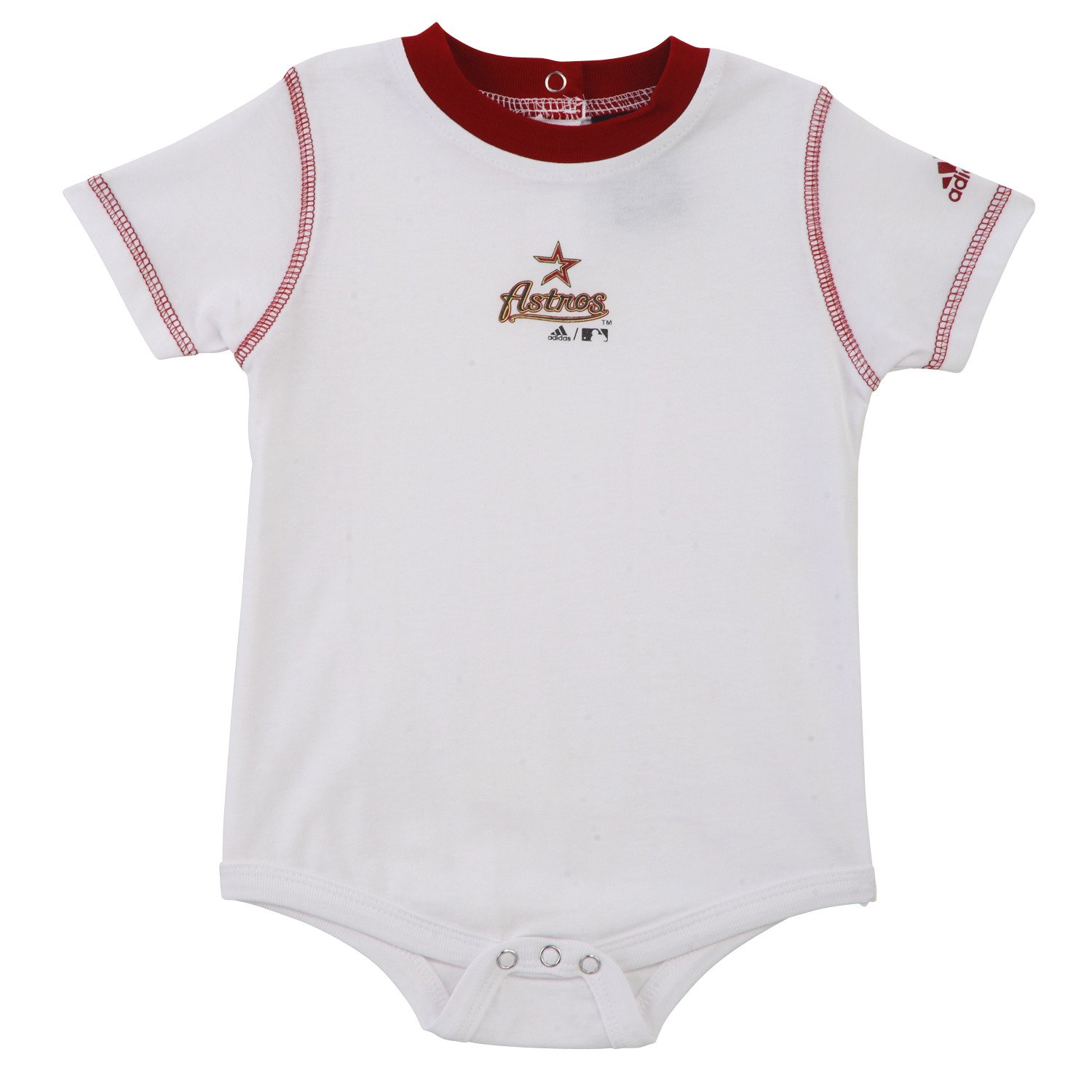 Adidas Infants' Houston Astros 3 Piece Body Suit Set thumbnail