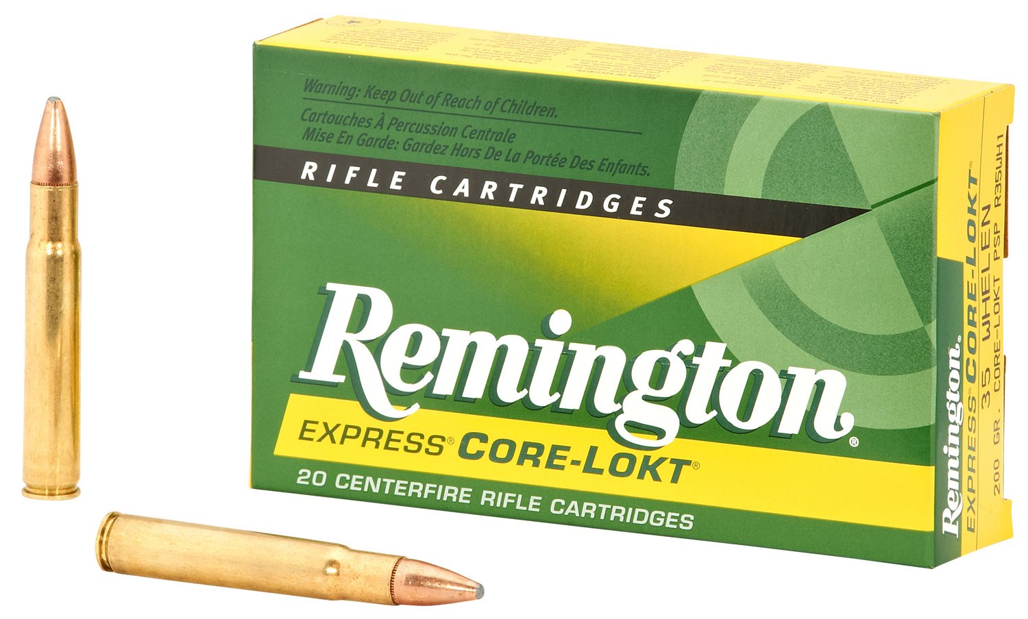 Remington Core-Lokt® .35 Whelen 200-Grain Centerfire Rifle Ammunition