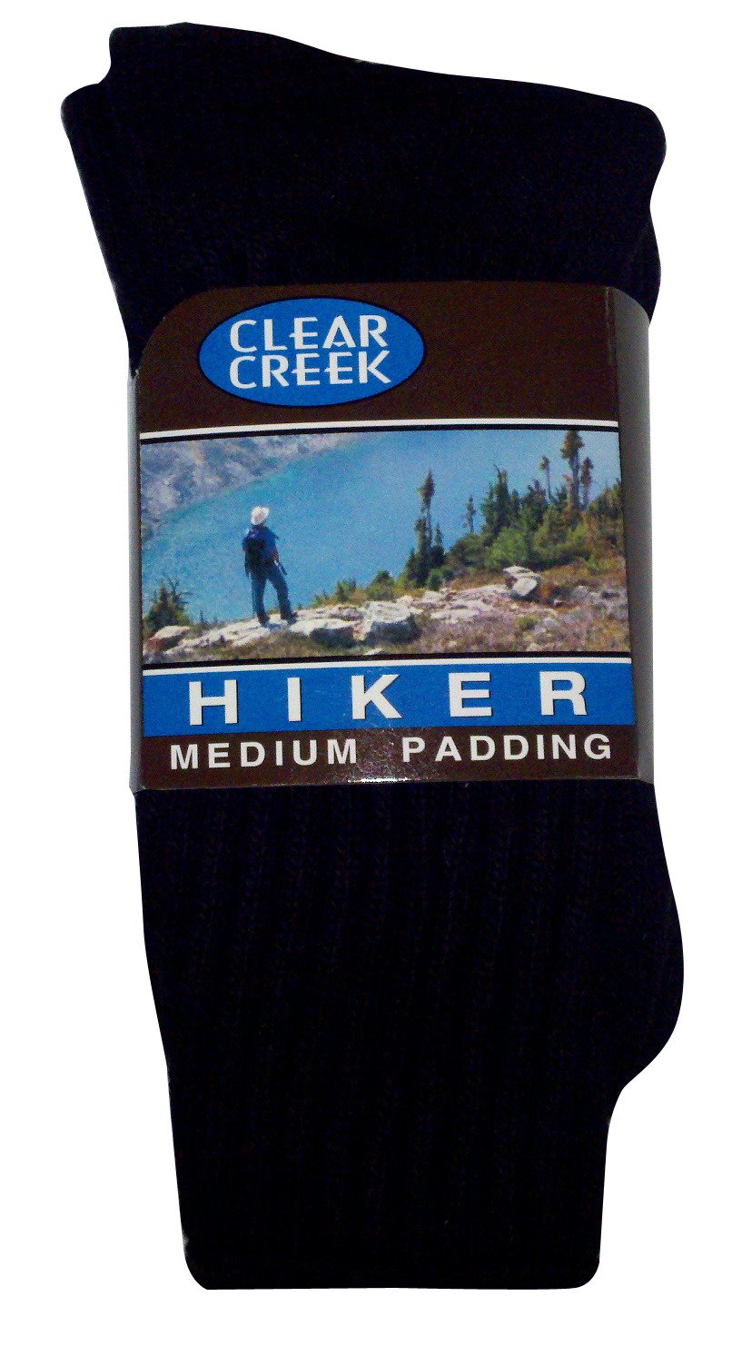Clear Creek Men's Rugged Cotton Hiker Socks