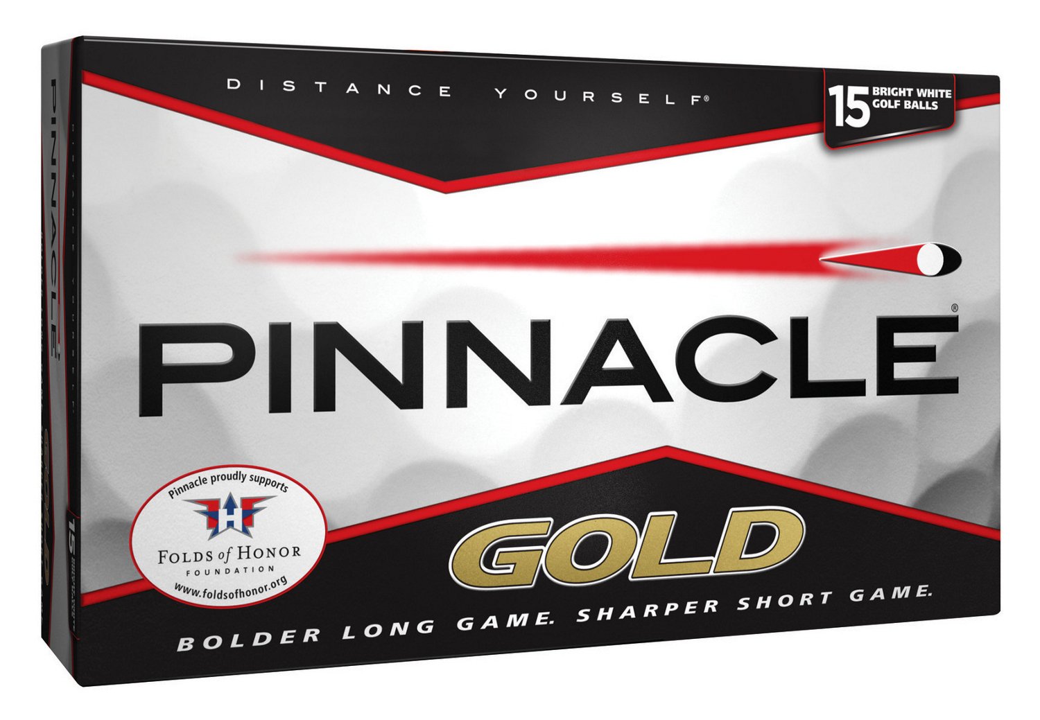Pinnacle Gold Golf Balls 15-Pack