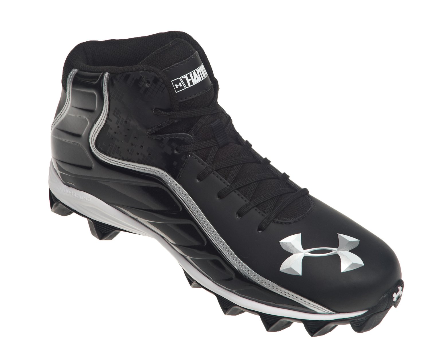 Under Armour® Men's Hammer Mid-Top Football Cleats thumbnail
