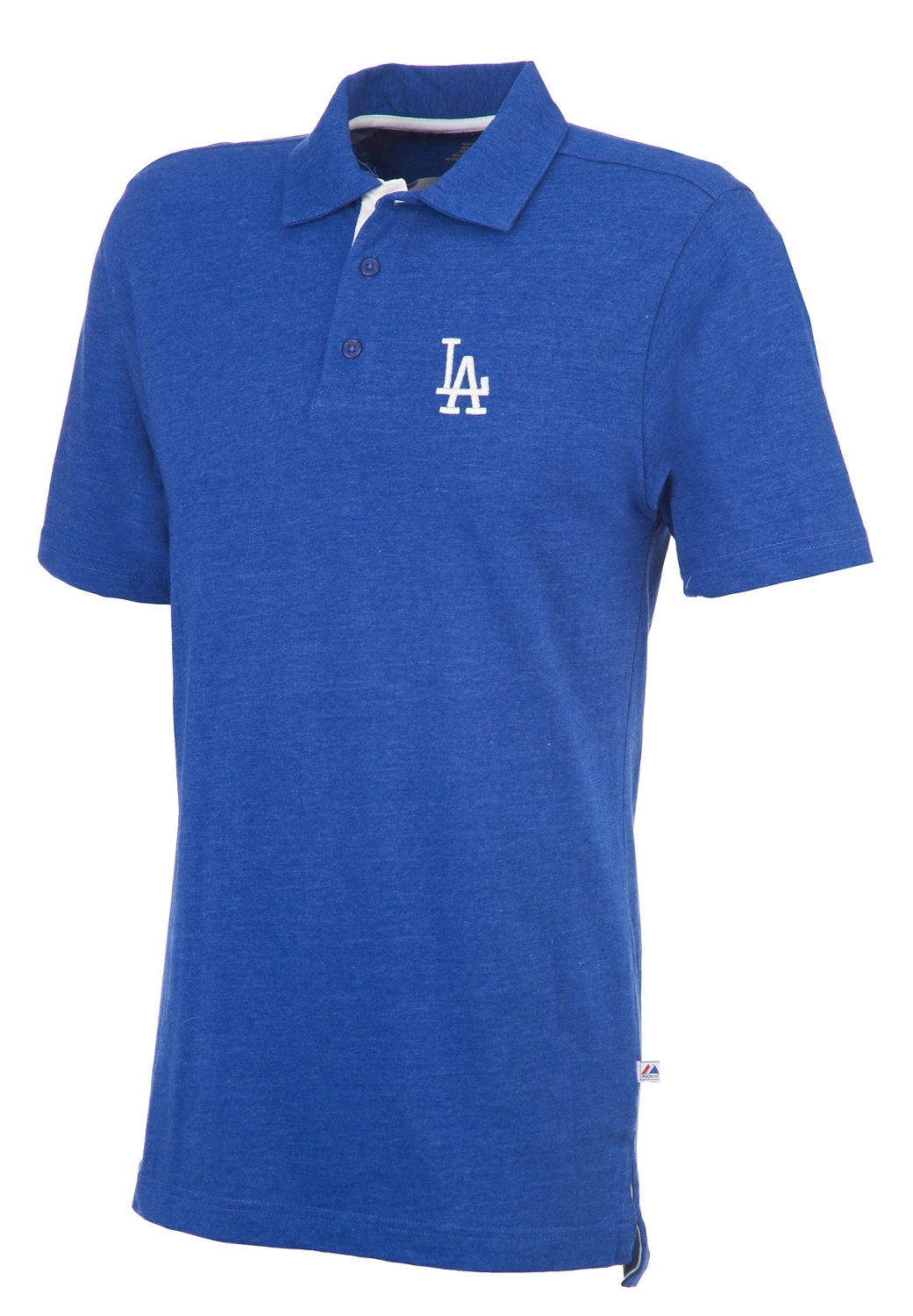 Majestic Men's Los Angeles Dodgers Noble Heathered Polo