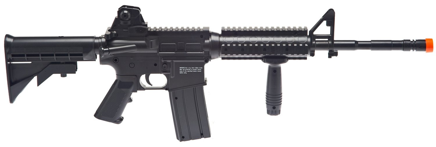 Soft Air USA Colt M4-A1 R.I.S. Dual-Loading Spring-Powered Air Rifle thumbnail