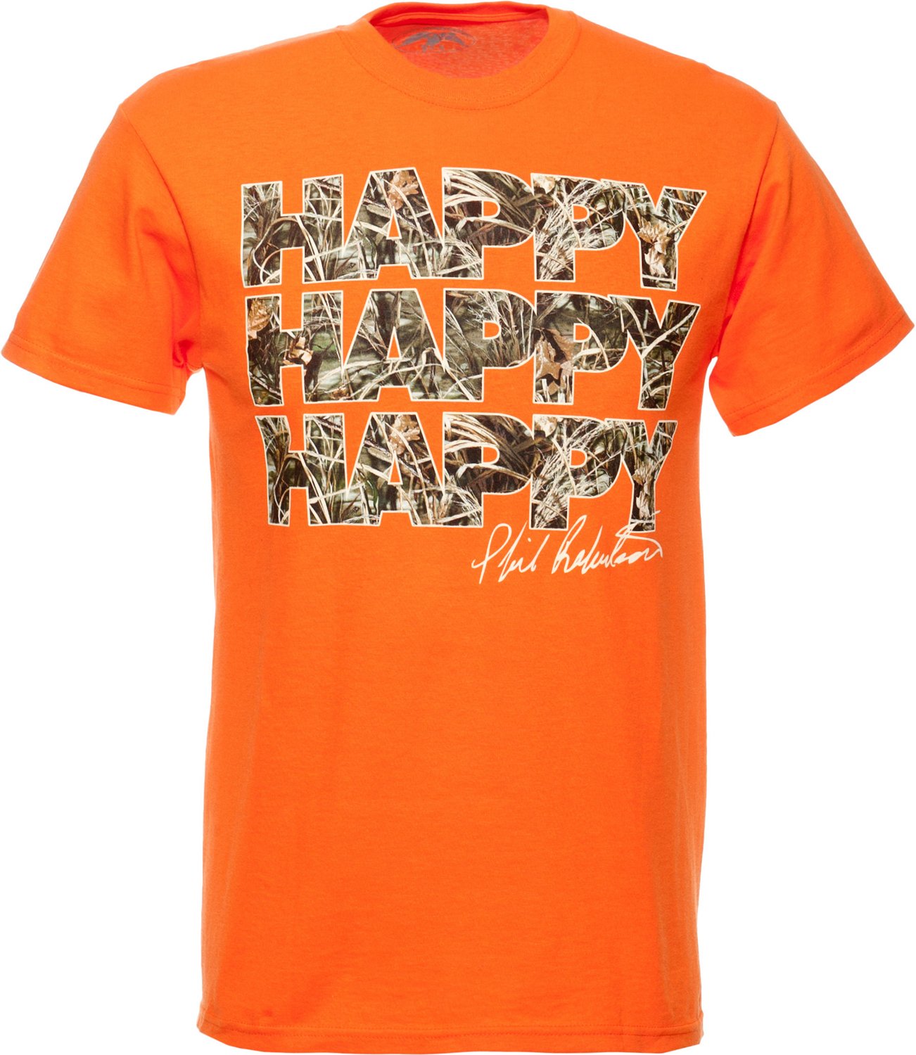 Duck Commander Men's Happy Camo Graphic T-shirt
